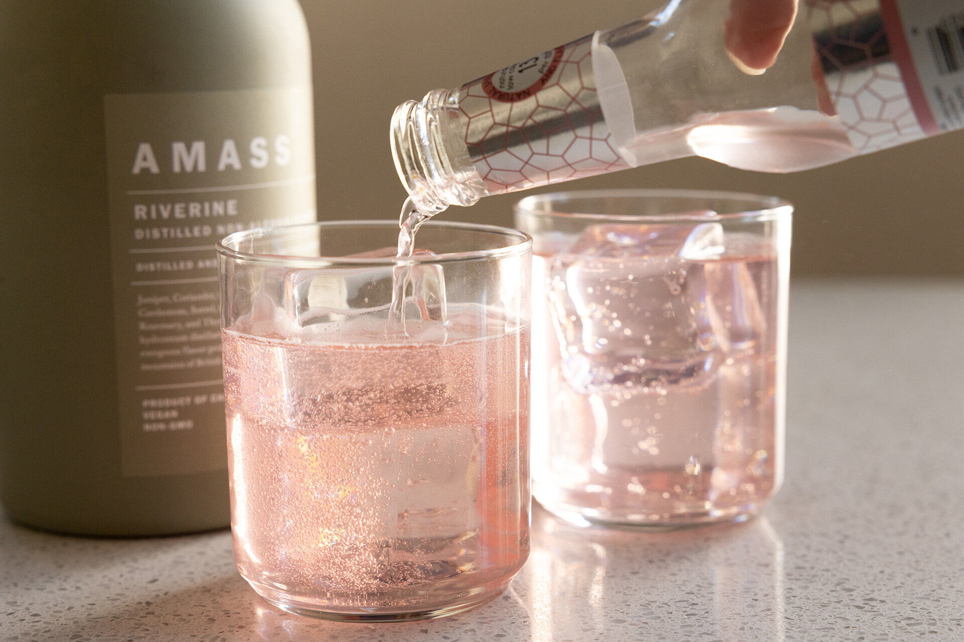 Living room entertainment area with TV and comfortable seating
